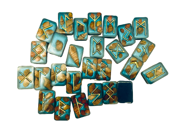 Blue Waves Runes Set - Limited Edition