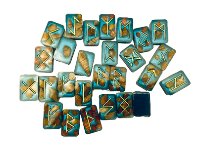 Blue Waves Runes Set - Limited Edition