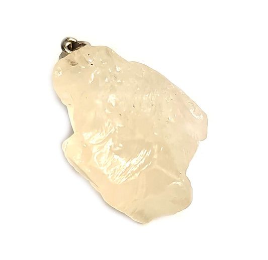 Rough Chunk Pendant, Quartz